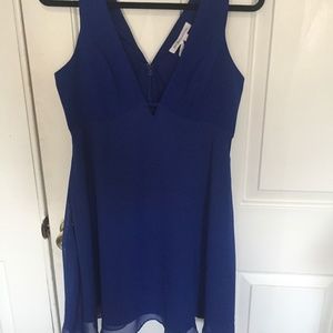 WORN ONCE: Royal blue cocktail dress